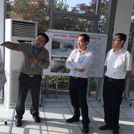 光格陪同江蘇省住建廳副廳長(cháng)陳浩東考察桑田島綜合管廊